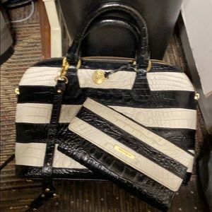 Brahmin satchel and Wallet